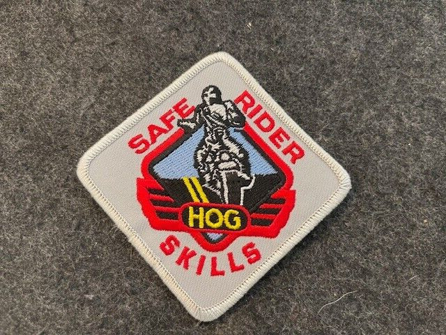 Harley Davidson HOG Safe Rider Skills Patch