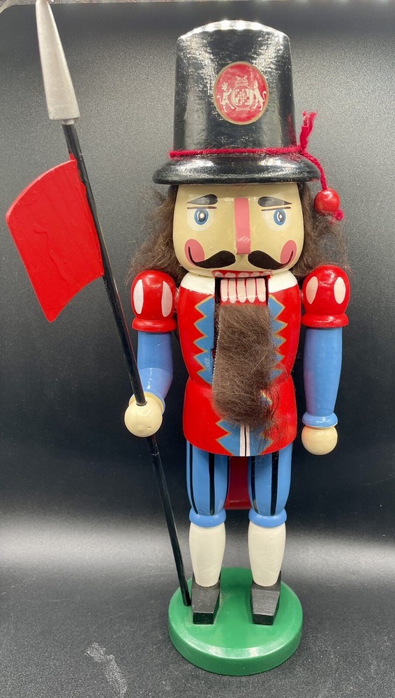13” British Royal Guard Nutcracker Christmas Toy