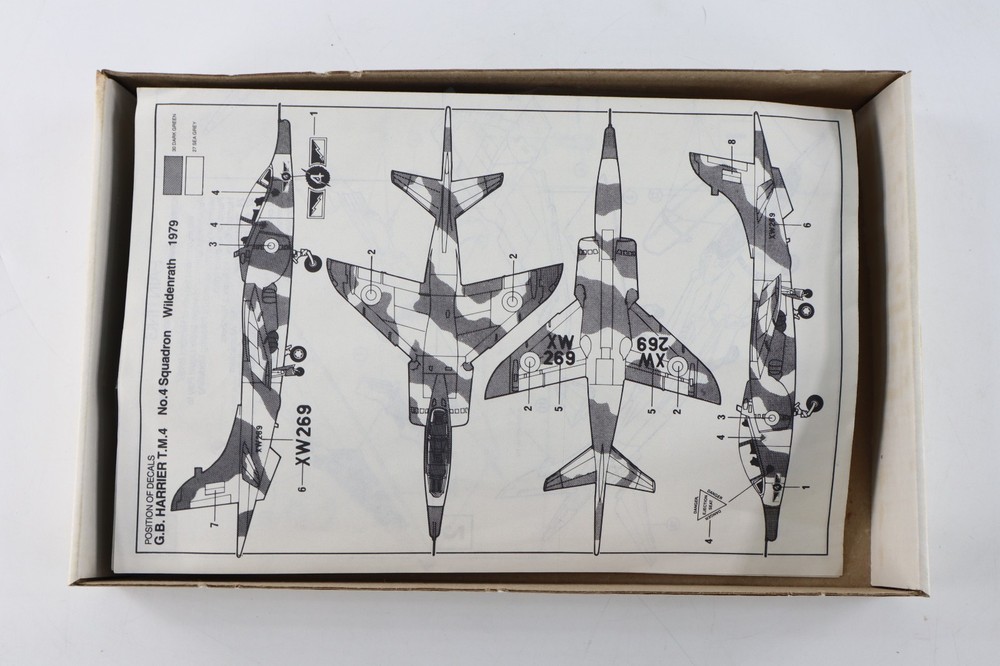 Humbrol 1/72 Harrier TM4 Model Kit