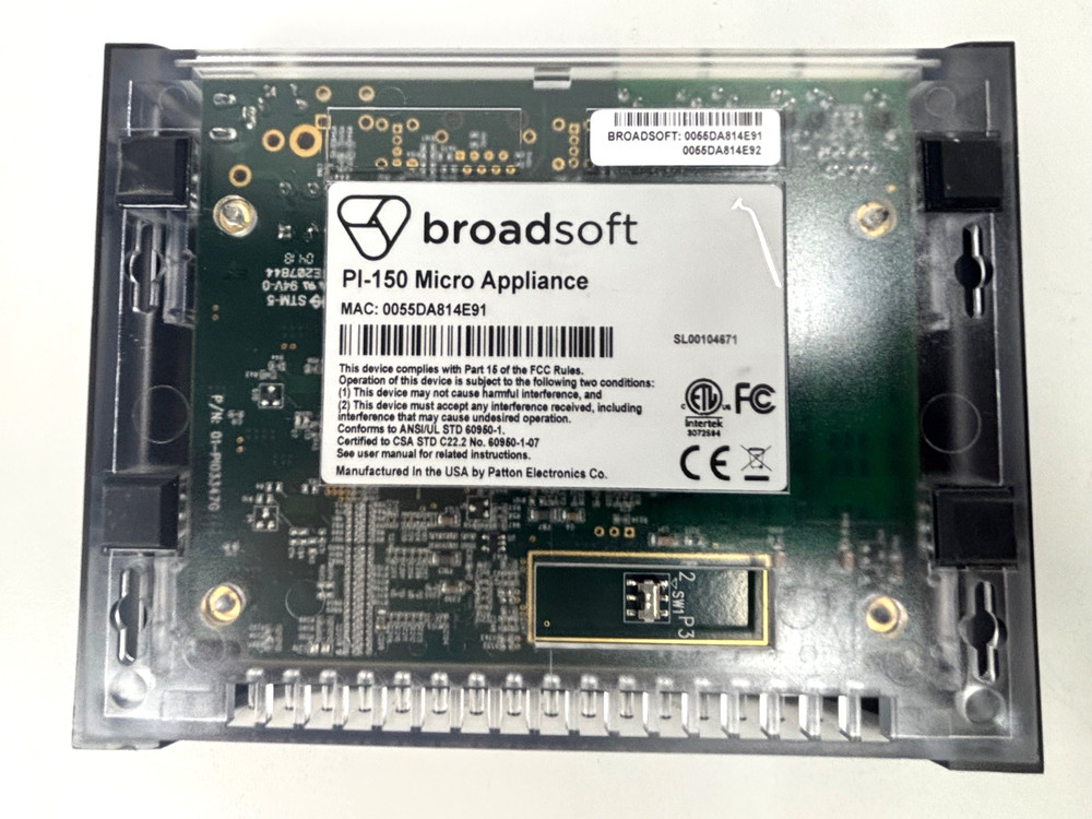 Broadsoft PI-150 Micro Appliance w/ Power Adapter