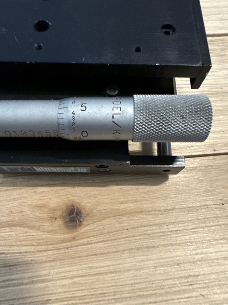Ardel Kinamatic Precision Linear Translation Stage w/ Starrett Micrometer Head