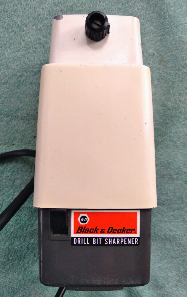 VINTAGE BLACK & DECKER DRILL BIT SHARPENER #7980/9080