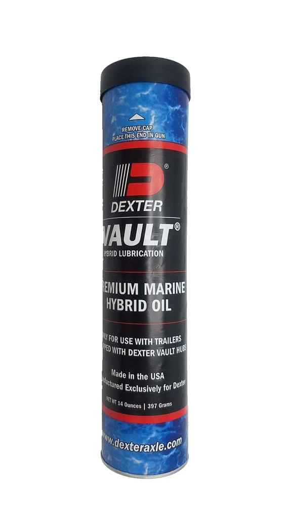 DEXTER Hybrid Oil Boat Trailer Buddy Axle Hub Vault Pressurized Bearing Oil