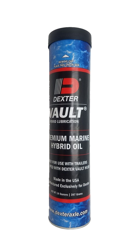 DEXTER UFP Hybrid Oil Boat Trailer Buddy Hub Vault Pressurized Bearing Grease