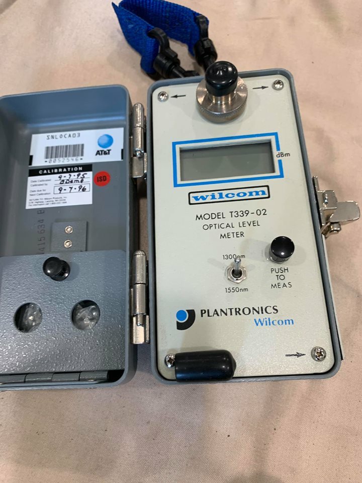 Wilcom Model T339-02 Optical Level Meter USED.