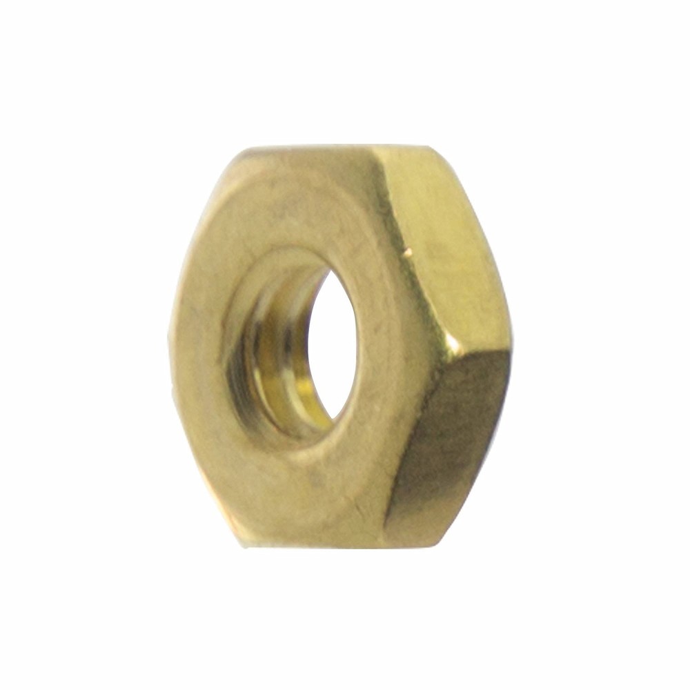 8-32 Machine Screw Hex Nuts Solid Brass Qty 100