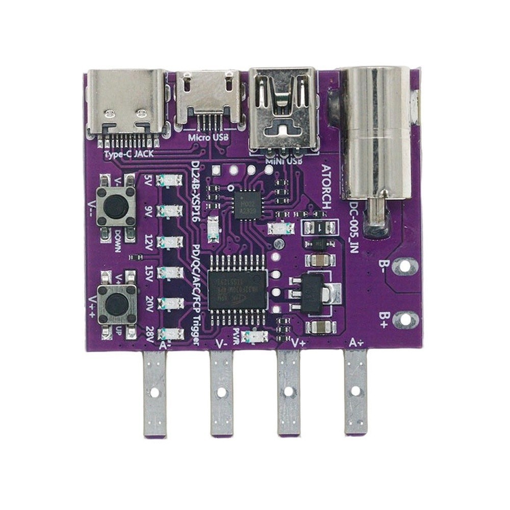USB-C PD3.1 Fast Charging Test Adapter 140W Voltage Verification Board