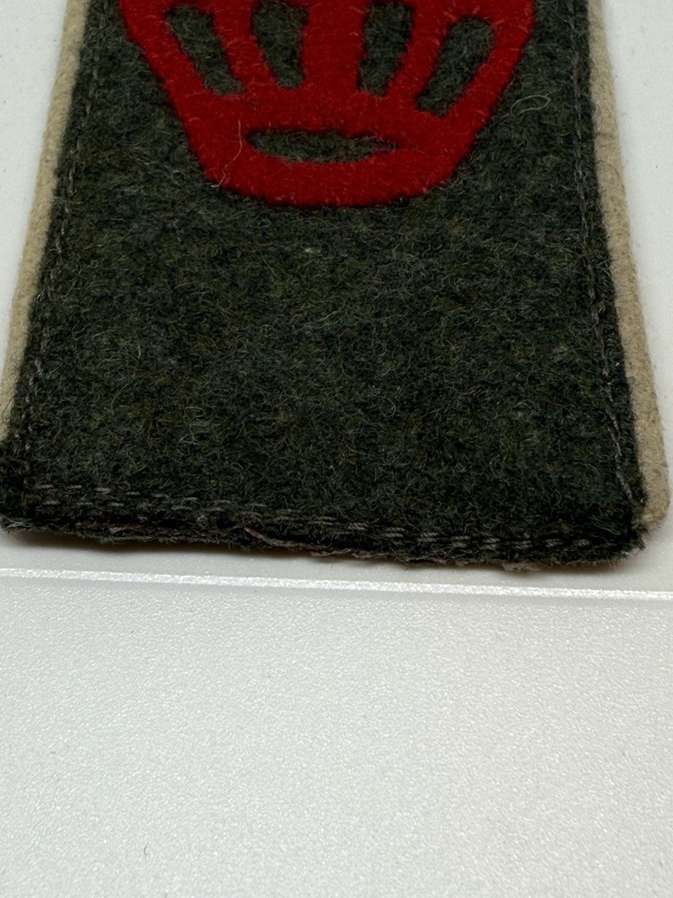 World War I original imperial German shoulder board