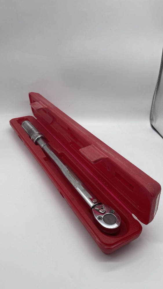 MAC TOOLS TWX100 20-100 FT/LB TORQUE WRENCH WITH CASE