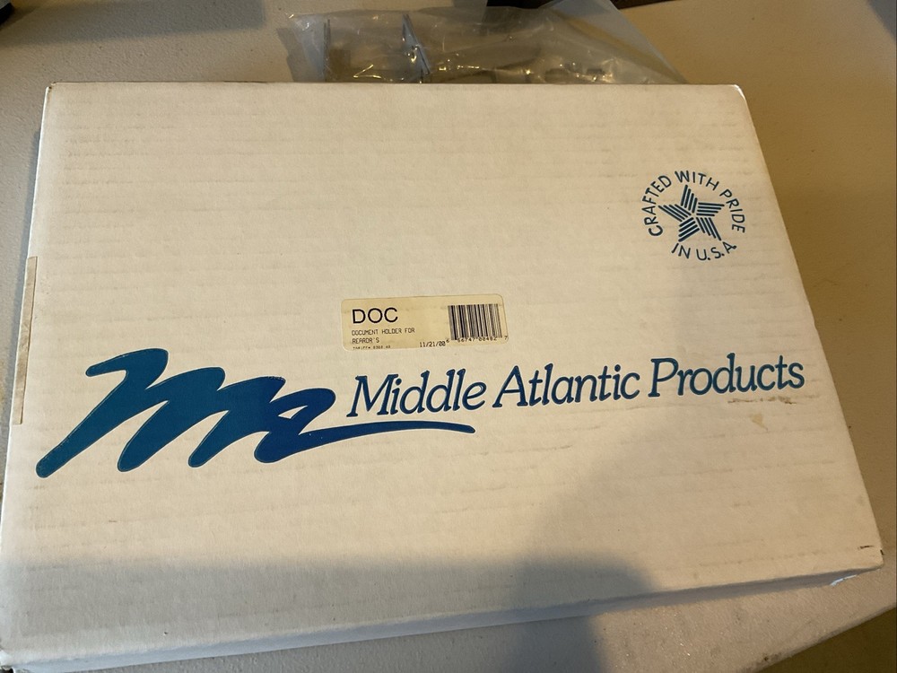 Brand New Middle Atlantic DOC Document Holder For Reard
