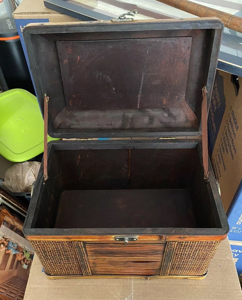 Vintage Wooden Chest