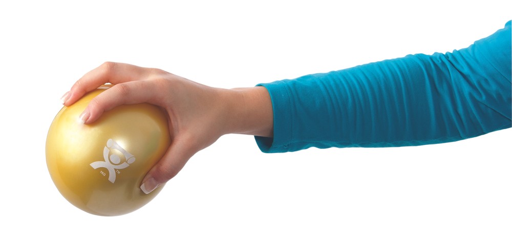 Cando Wate Ball - Hand-Held Size - Yellow - 5" Diameter - 2.2 Lb
