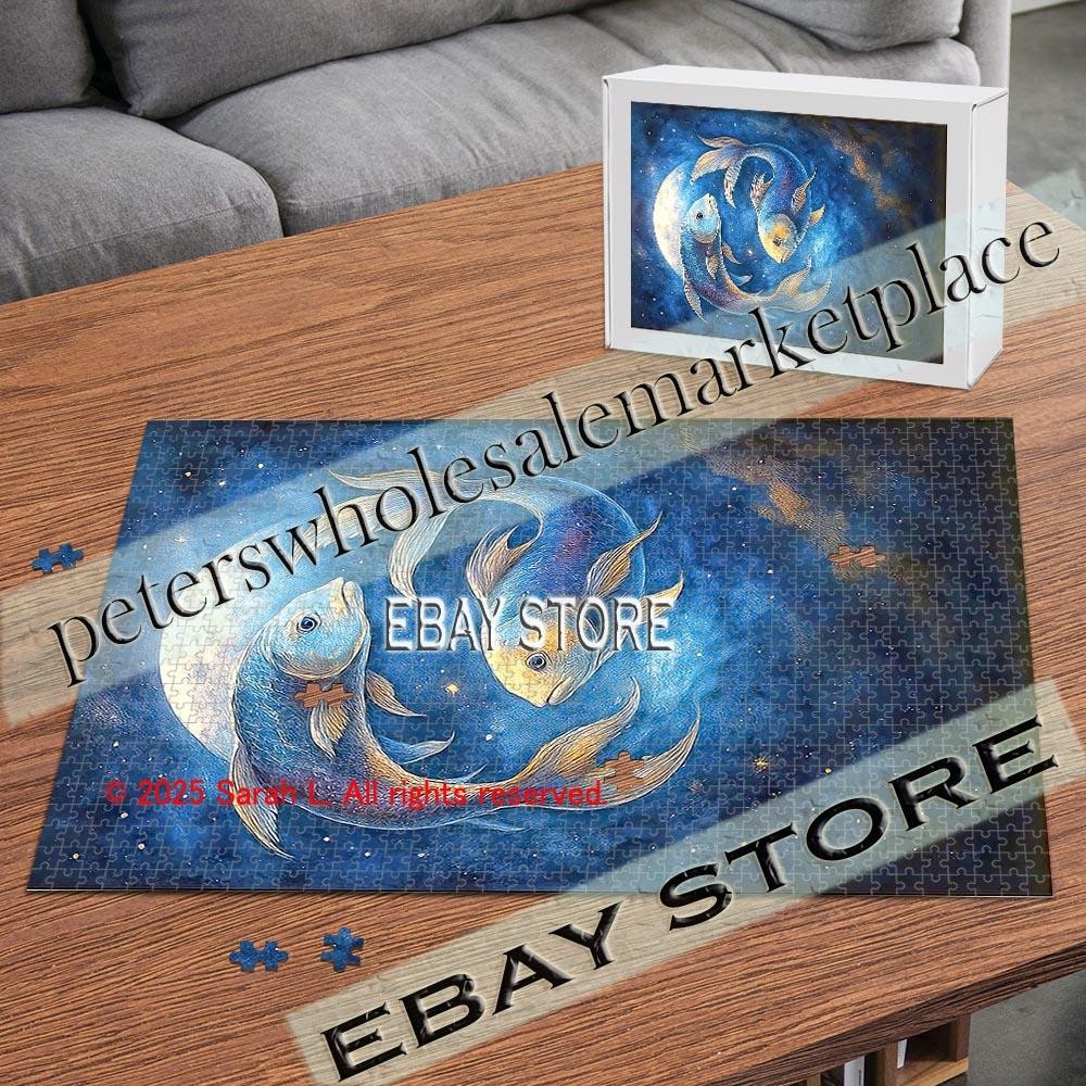 1000 piece jigsaw puzzle Astrology fish astrology