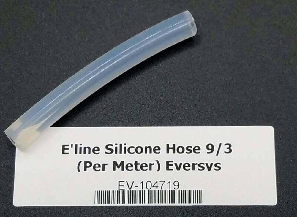 E'line Silicone Hose 9/3 (Per Meter) Eversys
