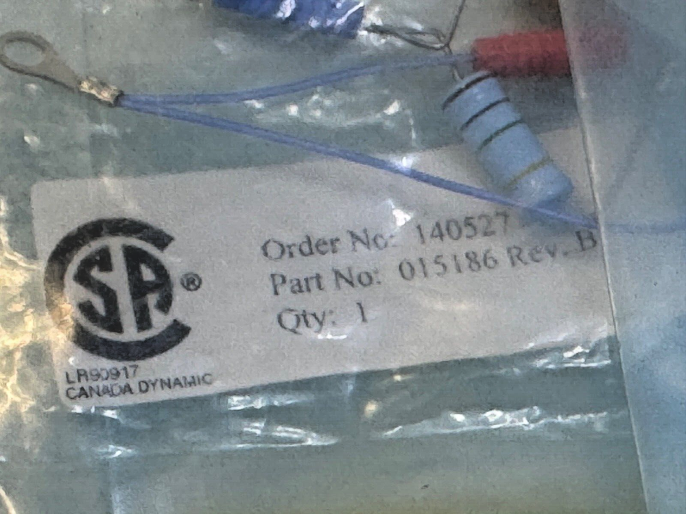 Perkin Elmer WE015186 Pulse Hi-Pass Filter Assembly