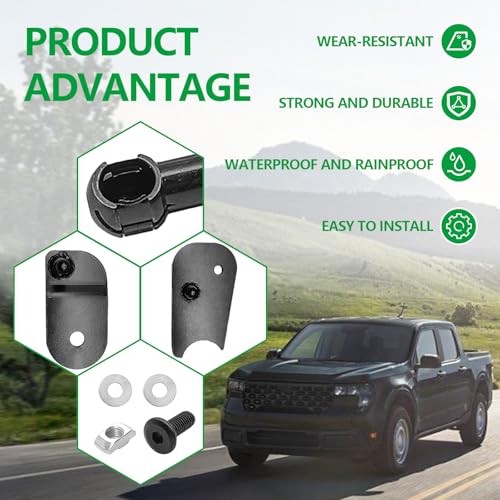 Tail Gate Mods Damper Kit, Tailgate Slow Drop Accessories Compatible with 2022