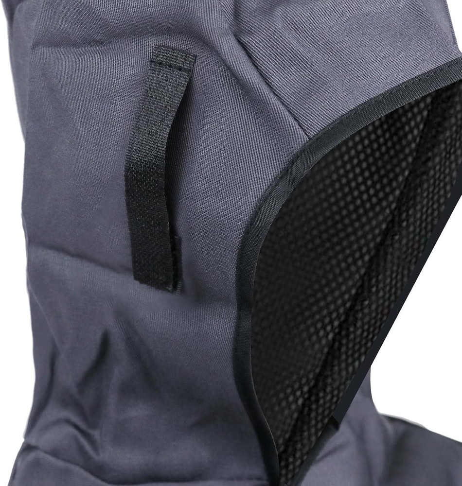 Lightweight Heat-Resistant Welding Helmet with Neck Drape - Full Coverage Hea...