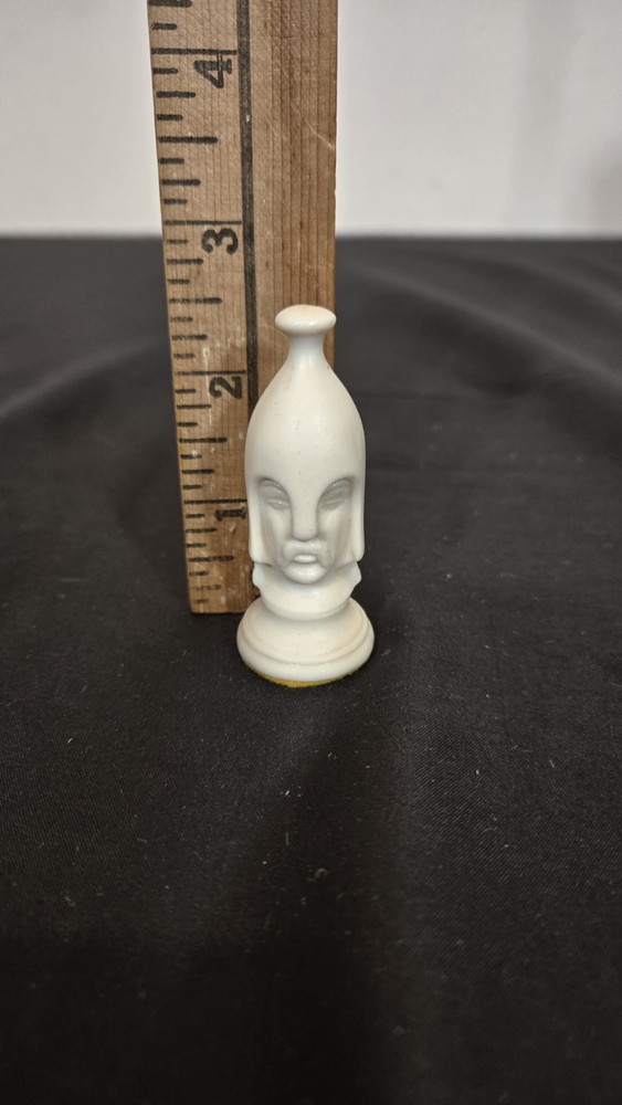 2.5" Mid Century Duncan White Pawn Chess Replacement