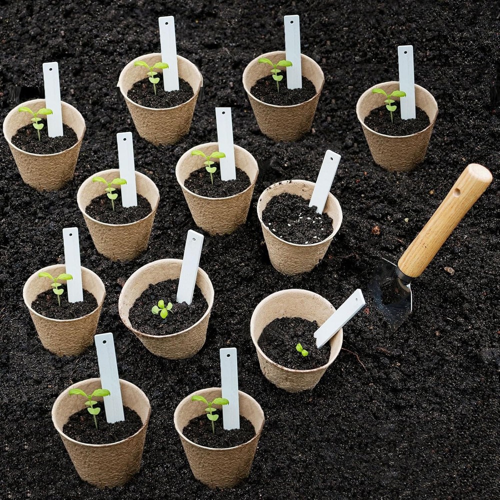 Peat Pots Seed Starter 45 Pack 3.15 Inch Biodegradable Seed Starter Pots