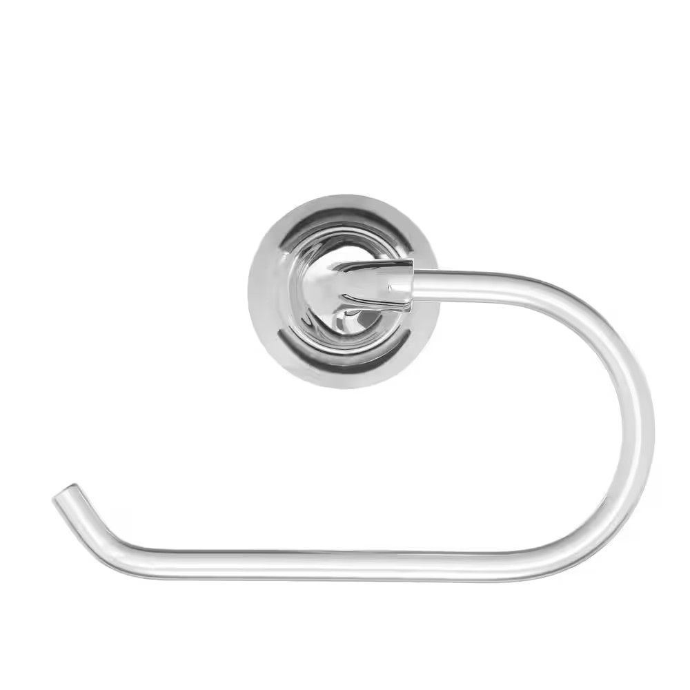 Constructor Single Post Toilet Paper Holder in Chrome