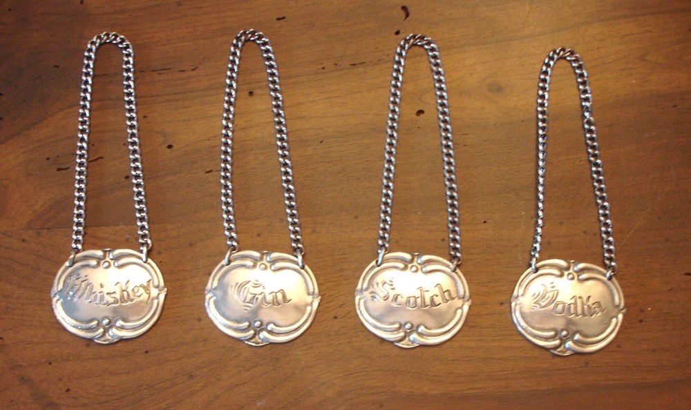 Decanter Alcohol Labels