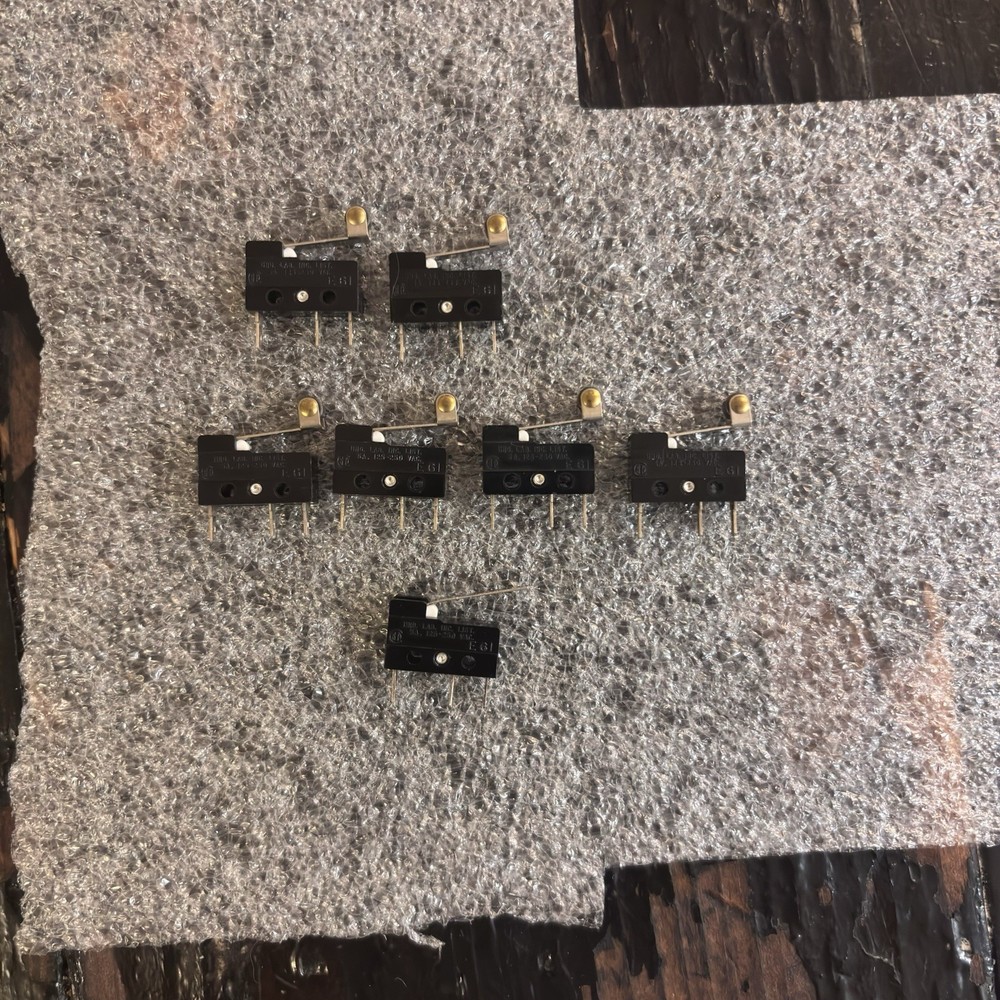 Cherry E61 NOS Lever Micro Switches Qty 5
