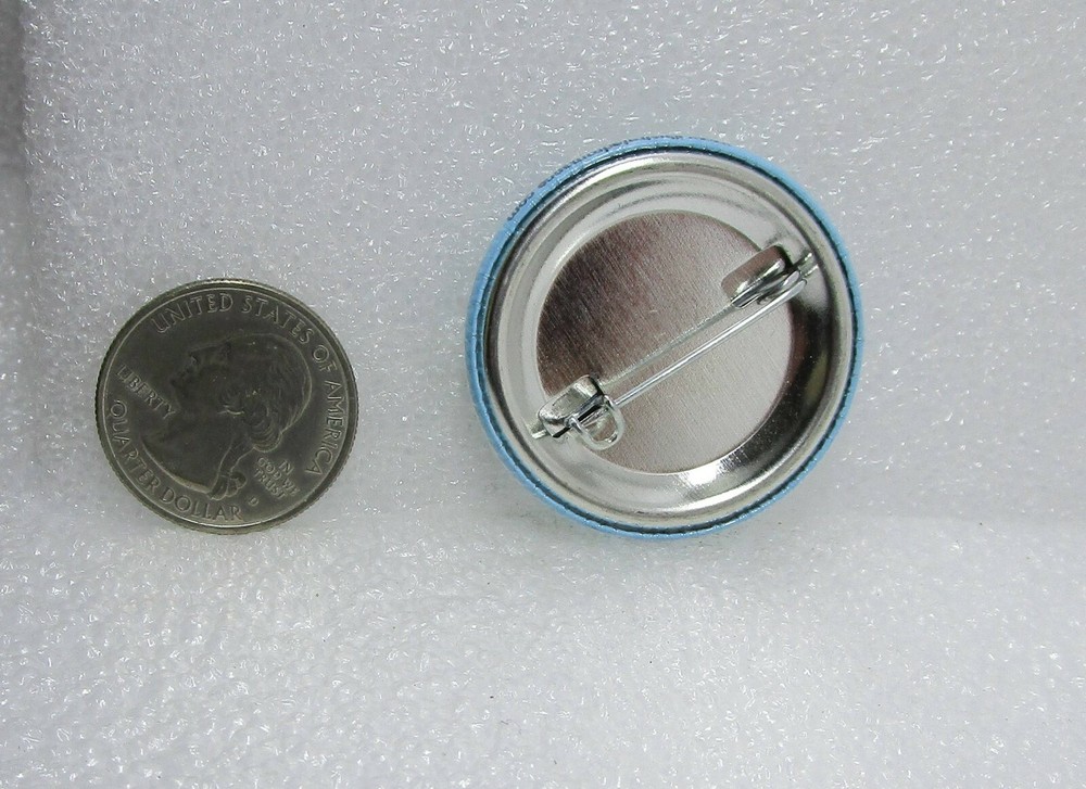 Team Charles Twitchy Button Pin