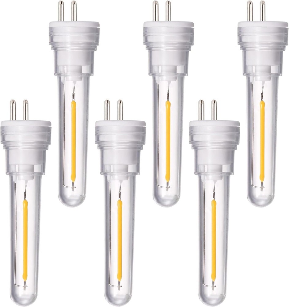 S14 Replacement LED Bulb 1.5W 6 Pack Replacement String Light Bulbs Waterproof