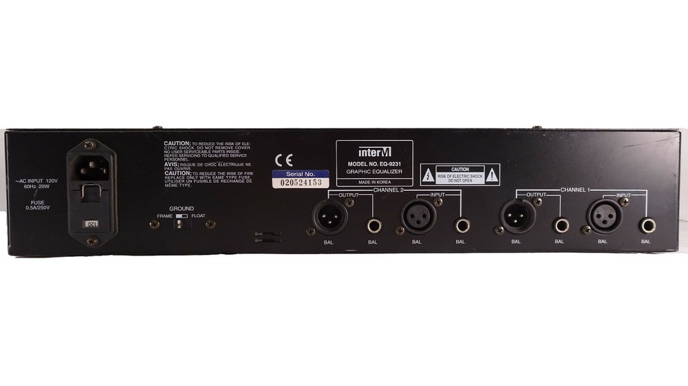 InterM EQ 9231 Graphic Equalizer