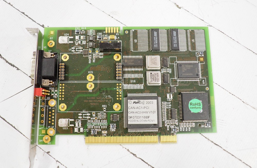 SOFTING CAN-AC2-PCI/ HW/ LP V1.0 4DH6111 Interface Card
