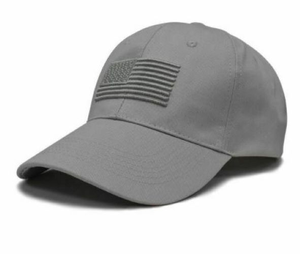 American Flag Embroidered Low Profile Baseball Cap US Flag Hat Adjustable