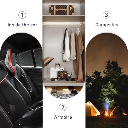 Car Interior Ceiling Roof Light, 3 Color Auto Dome Light Reading Light,