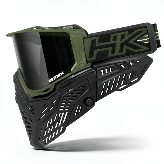 HK Army RMX Paintball Goggle Mask System - Olive/Black