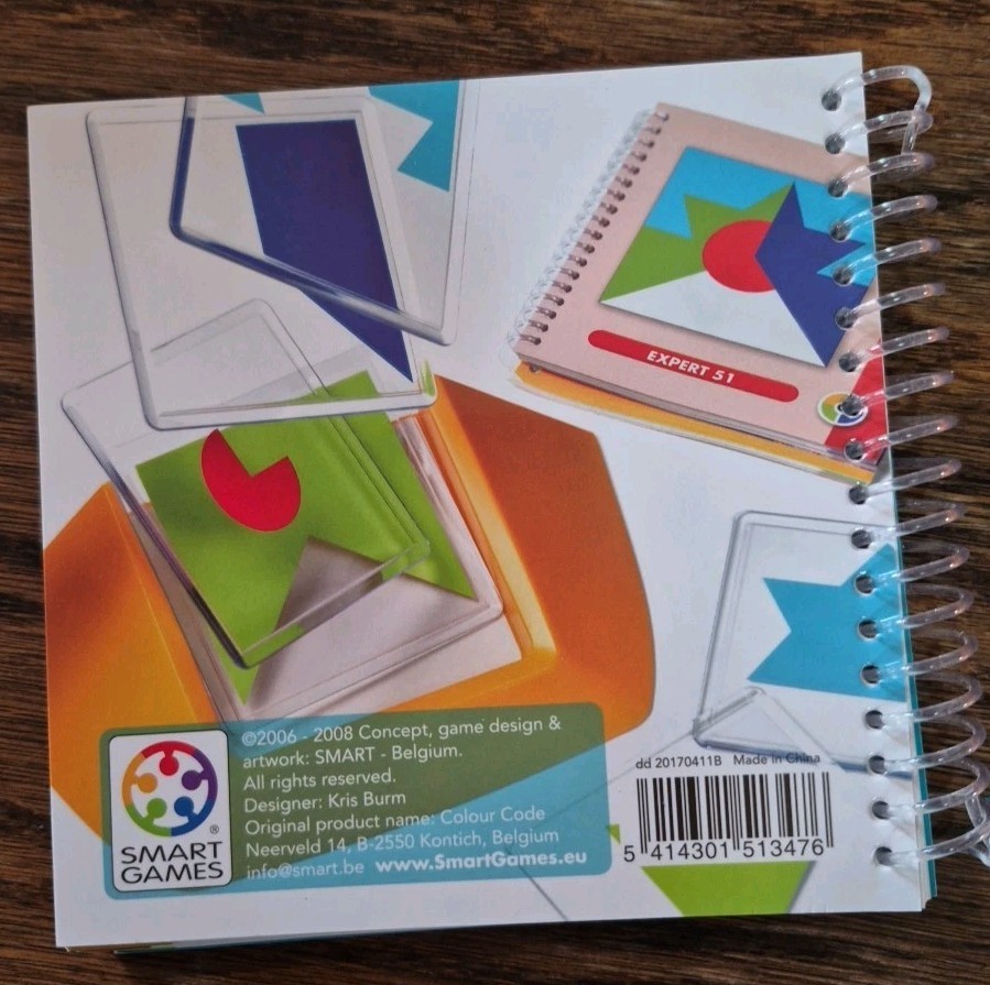 SmartGames Color Code - Ages 5+ | 1 player