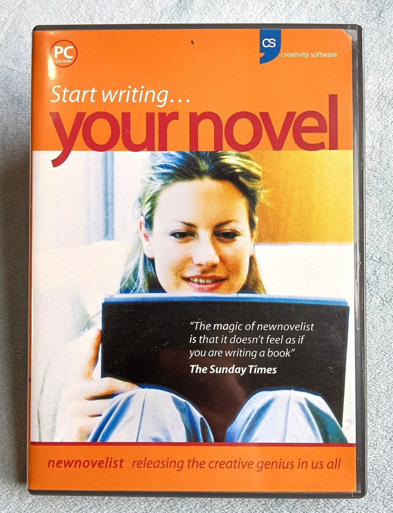 Start Writing Your Novel: Newnovelist ~2001 CD-ROM~ Creativity Software Tutorial