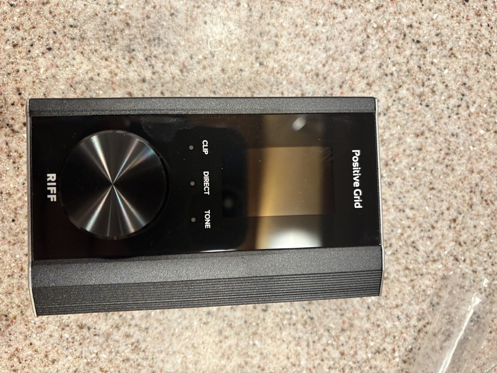 Positive Grid Riff Black Portable Guitar Interface