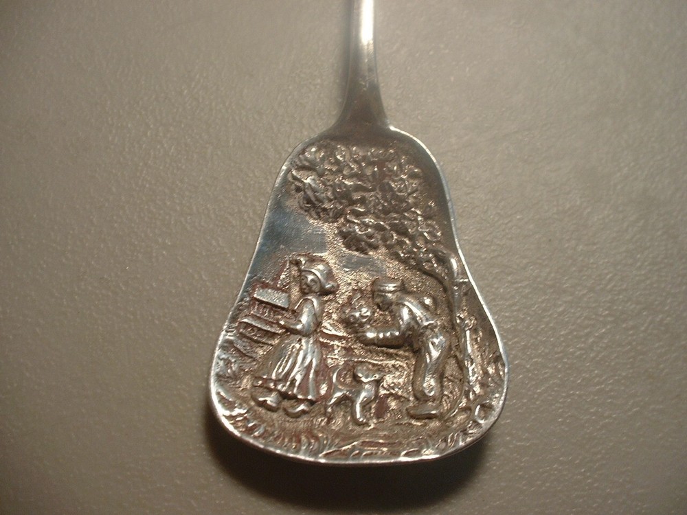 Wonderful Antique German .800 Silver Souvenir Spoon