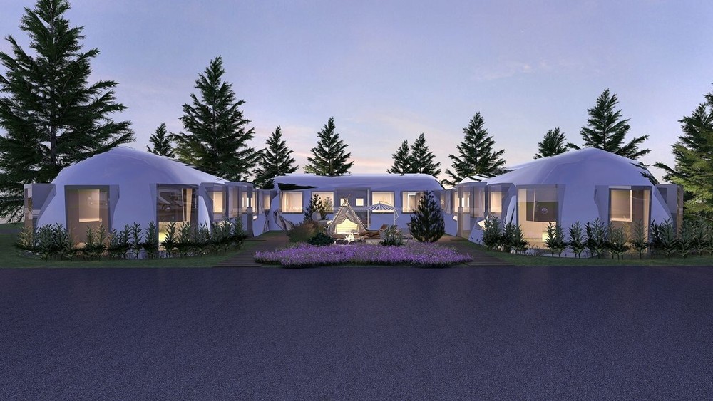 Tiny Invisible Dome House Catalog