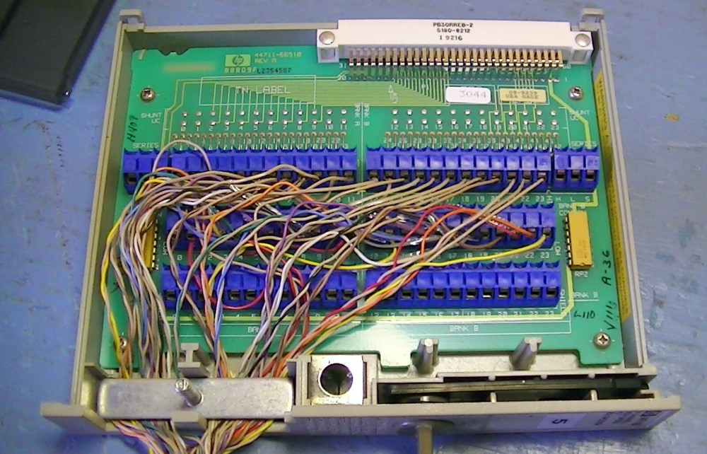 Hewlett Packard 44711B 24 Channel High Speed FET Multiplexer module
