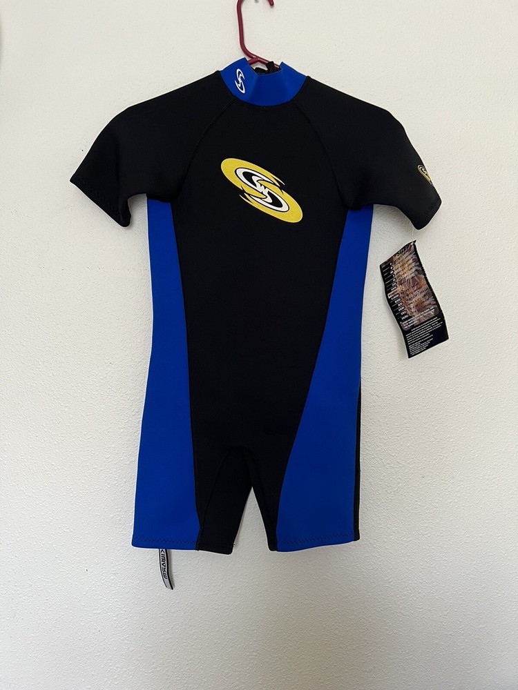 lighthouse shorty junior lightning  swimming thermo bodysuit size 14