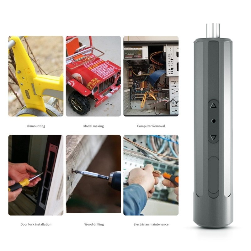 Cordless Screwdriver Rechargeable Electric Screw Driver Kits with Bits