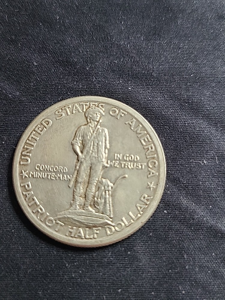1925 Lexington-Concord Silver Commemorative Half Dollar