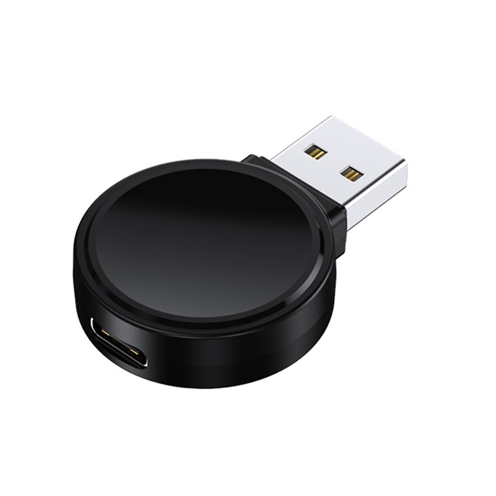 1Pc Mini Portable Wireless USB Type-C Smart Watch Charging Dock For Apple Watch/