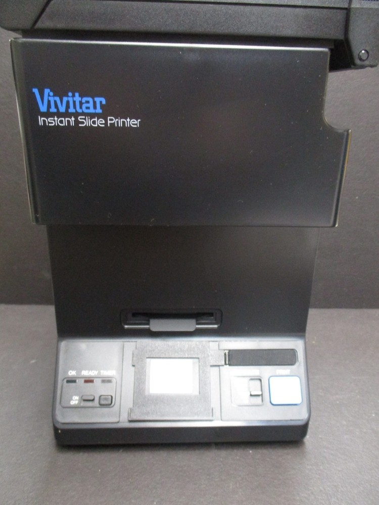 VIVITAR Instant Slide Printer 35mm Slides into Polaroid Prints NEW untested