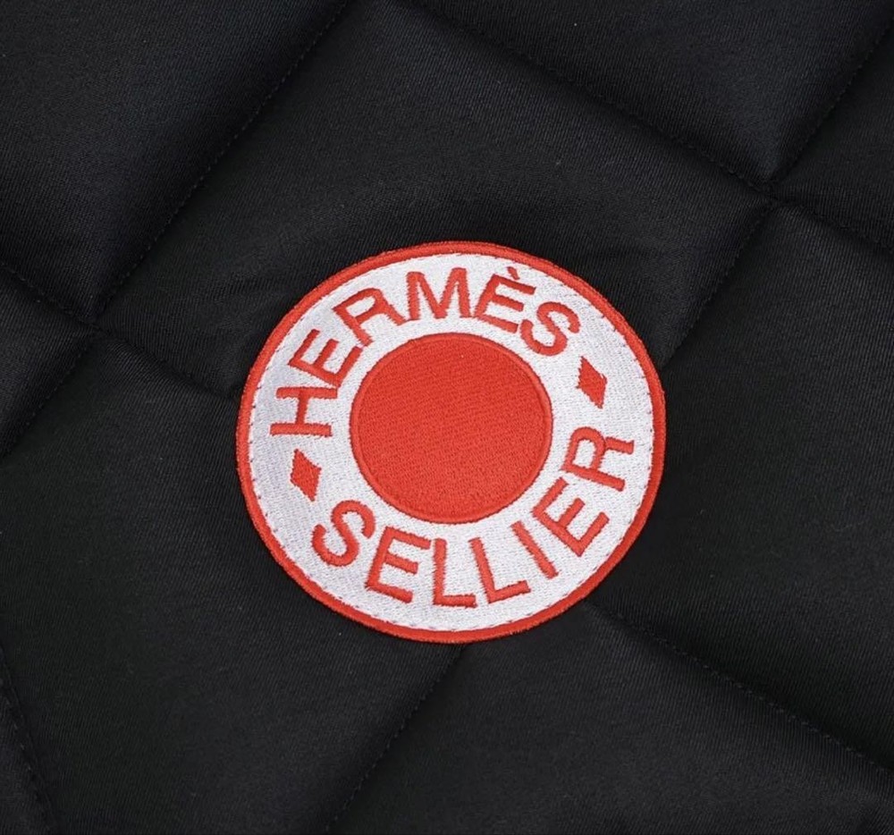 Hermes Sellier General Purpose Saddle Pad Jump Black Unused