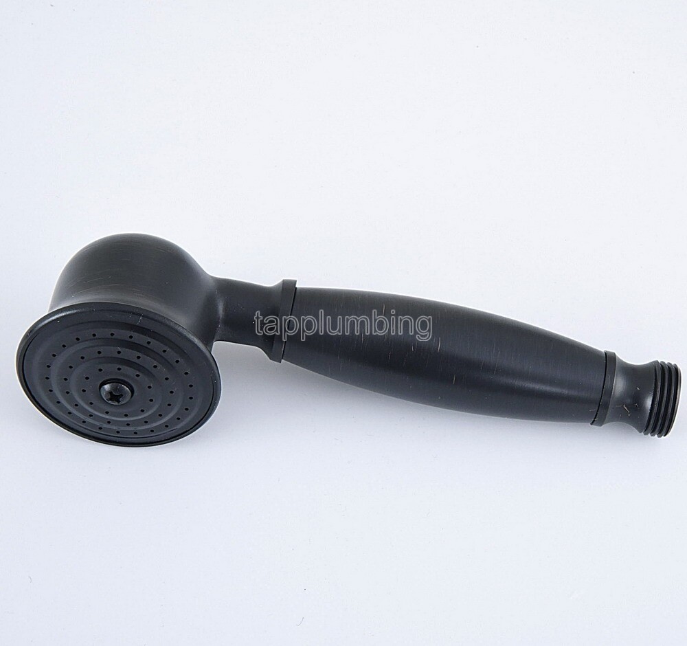 Black Oil Rubbed Bronze Hand Held Shower Head Bathroom Handheld Sprayer