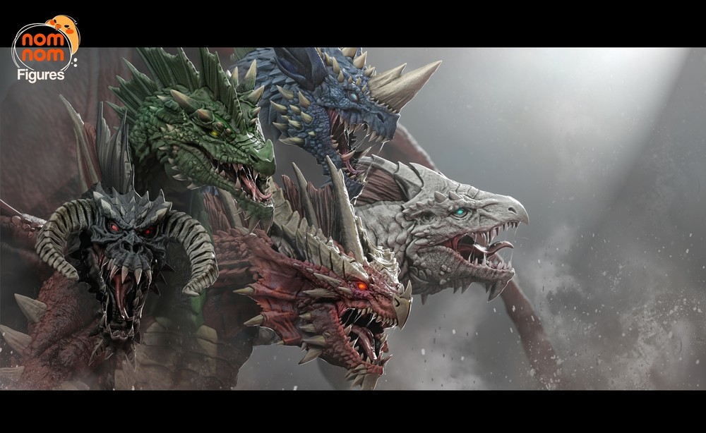 Tiamat D&D figure
