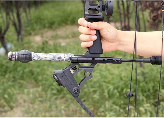 Compound Bow Bowstring Stop Bracket Balance Stabilizer DeceleratorRod Suppressor