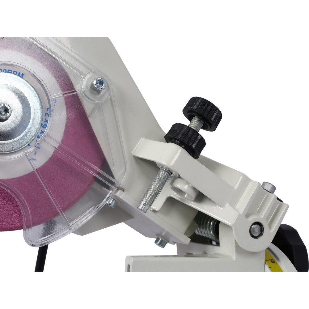 Chainsaw Chain Grinder Multi-Angle Adjustable Teeth Sharpener 3 Grinding Wheels