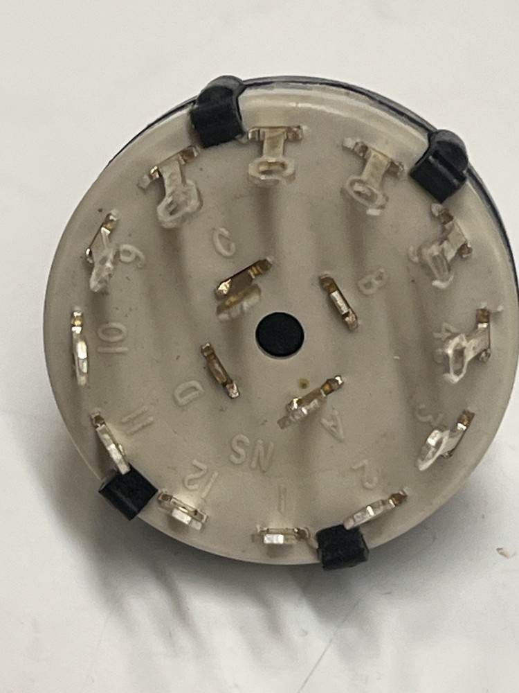 Lorlin Switch 2 Pole - 6 Position Rotary Switch